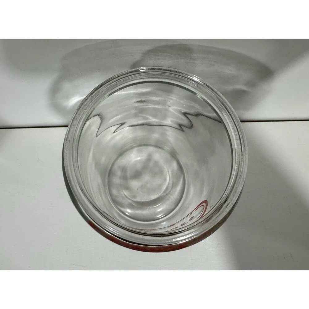 Vintage Glasco Medical Sundry Jar Bandages Apothecary Glass Canister Chrome Lid